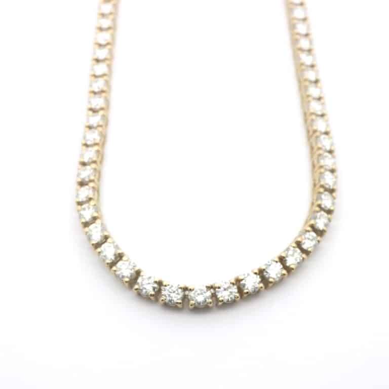 4ct Diamond Set Tennis Necklace