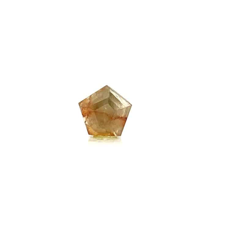 1.65ct Rustic Pentagonal Rose Cut Diamond