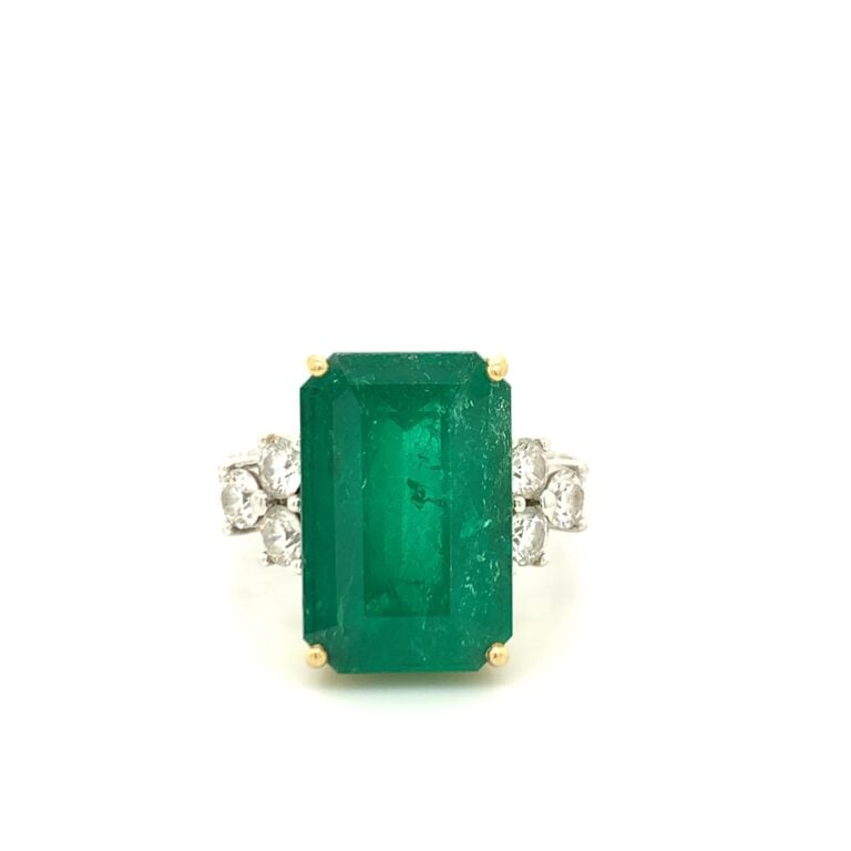 9ct Colombian Emerald Dress Ring