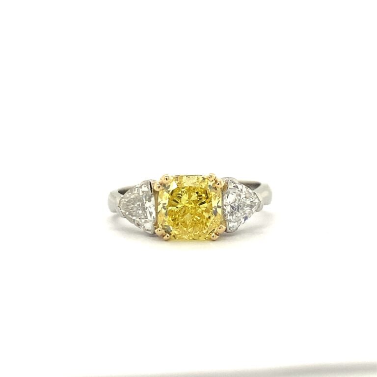 Bianca &ndash; Yellow Diamond Trilogy Ring