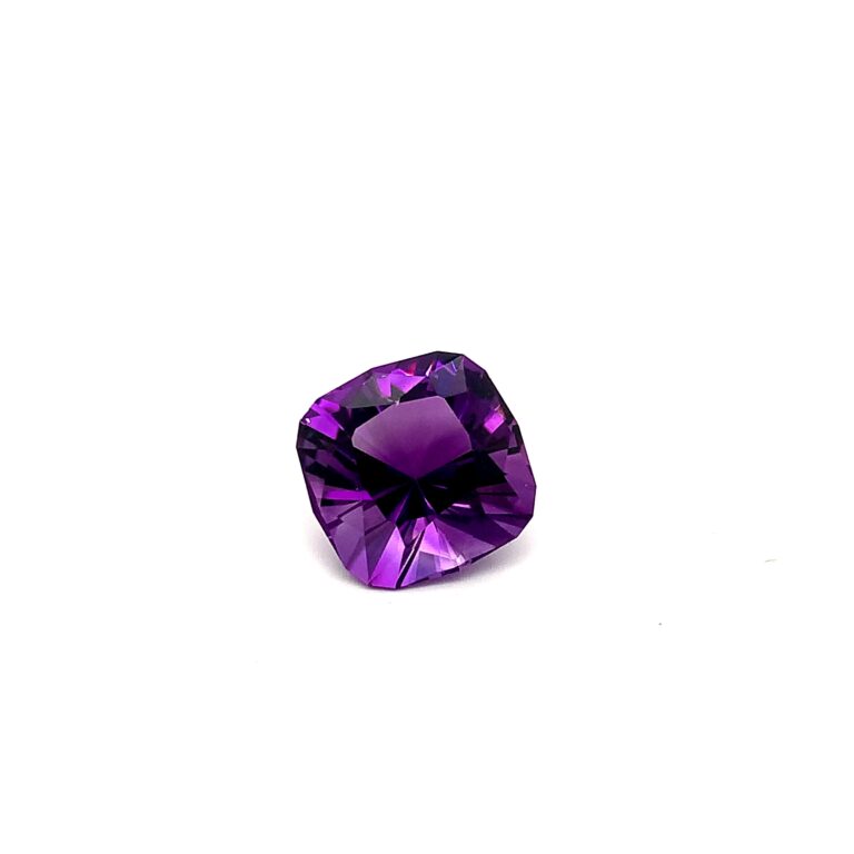 4ct Cushion Cut Amethyst