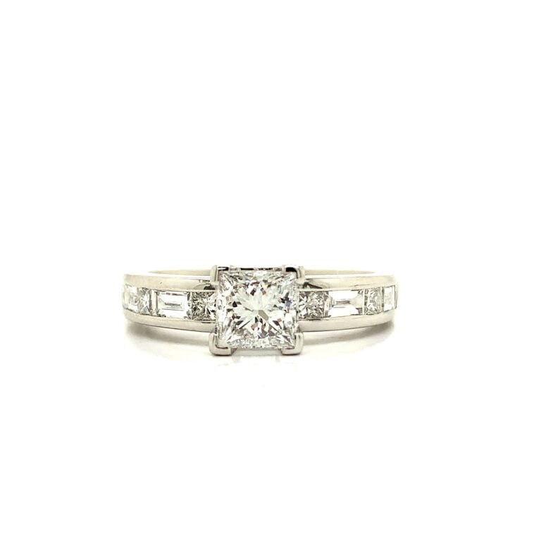 Cara &ndash; Princess Diamond Engagement Ring