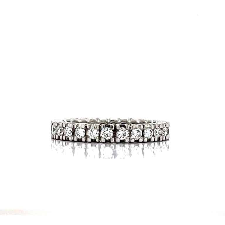 0.78ct G VS Diamond Wedding Ring