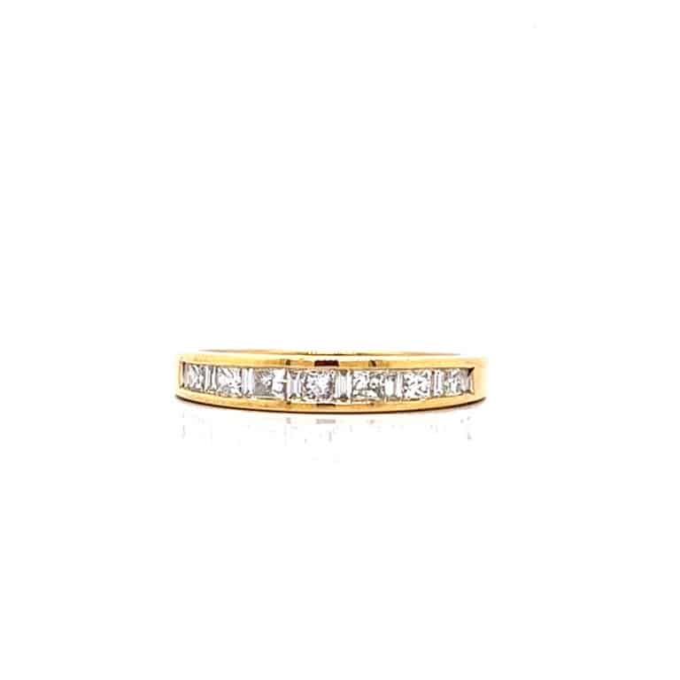0.33ct Channel Diamond Wedding Ring