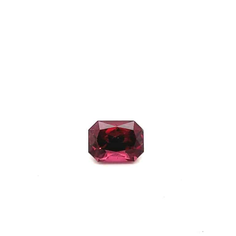 3.6ct Radiant Rhodolite Garnet