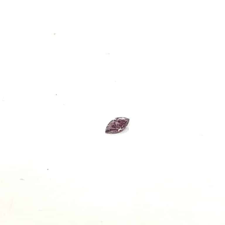 0.08ct Fancy Deep Purple Pink Diamond