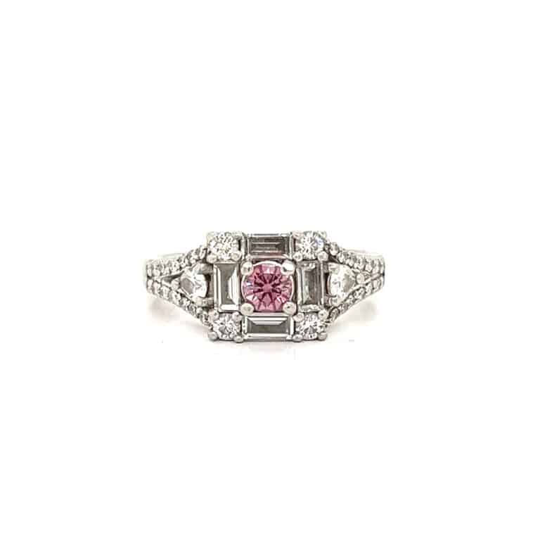 0.20ct 1PP P1 Argyle Pink Diamond Ring