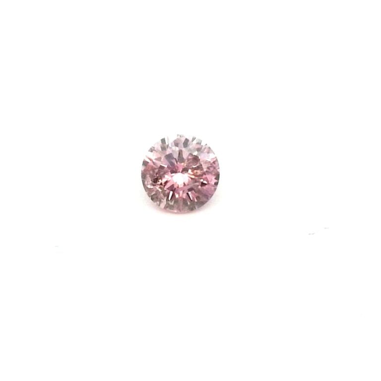 9 x 0.025ct 5P SI Round Argyle Pink Diamond