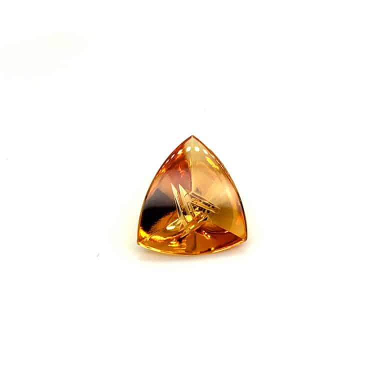 10ct Triangle Cut Citrine