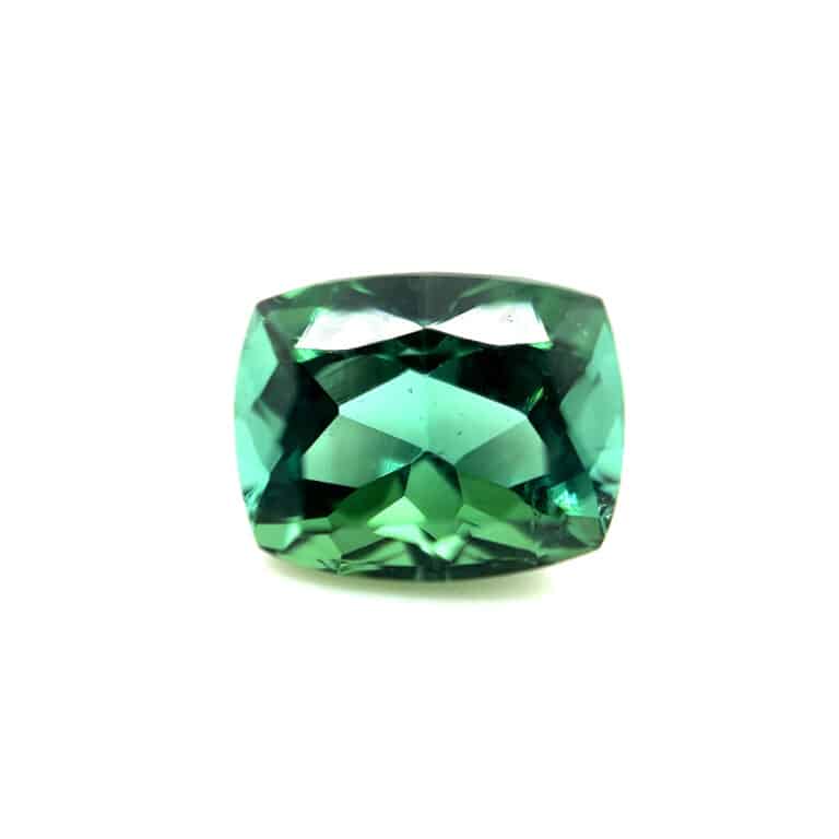 4ct Cushion Cut Green Tourmaline