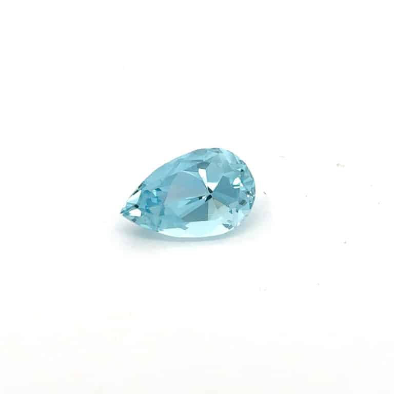 5ct Pear Cut Aquamarine