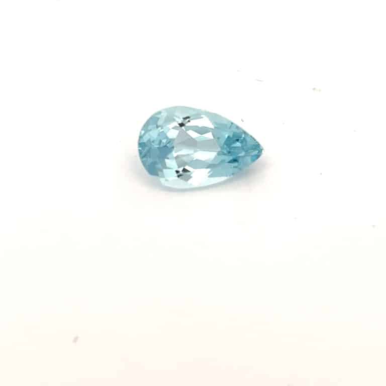 4ct Pear Cut Aquamarine