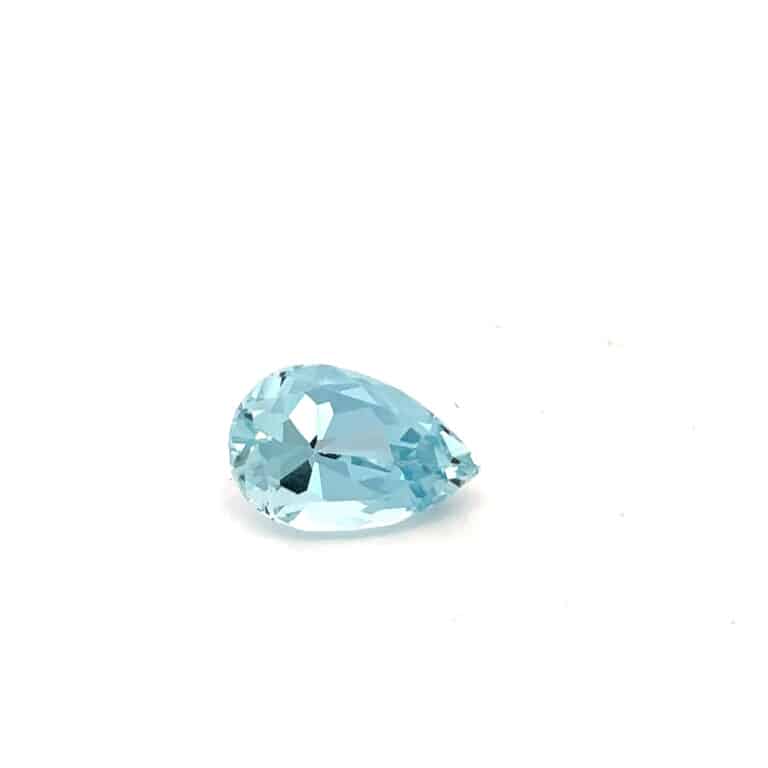 3.8ct Pear Cut Aquamarine