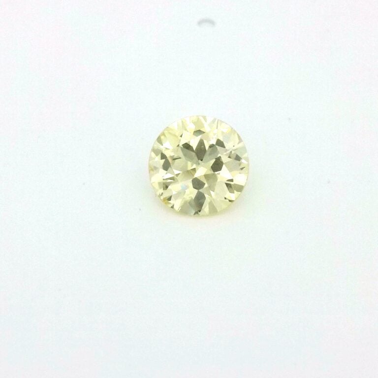 1.5ct Light Yellow Old Cut Diamond