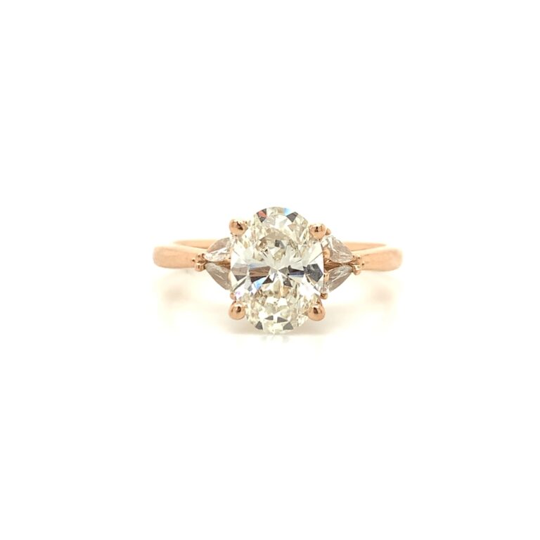 1.2ct I VVS Oval Lab Diamond Engagement Ring