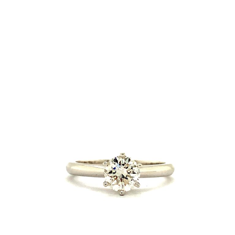 1ct H VS2 Solitaire Engagement Ring