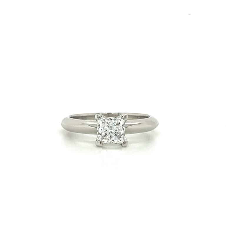 0.91ct E SI2 Solitaire Engagement Ring