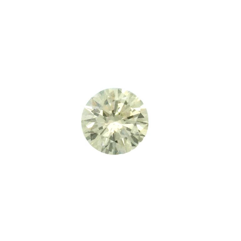 1.8ct C2 SI1 Round Champagne Diamond