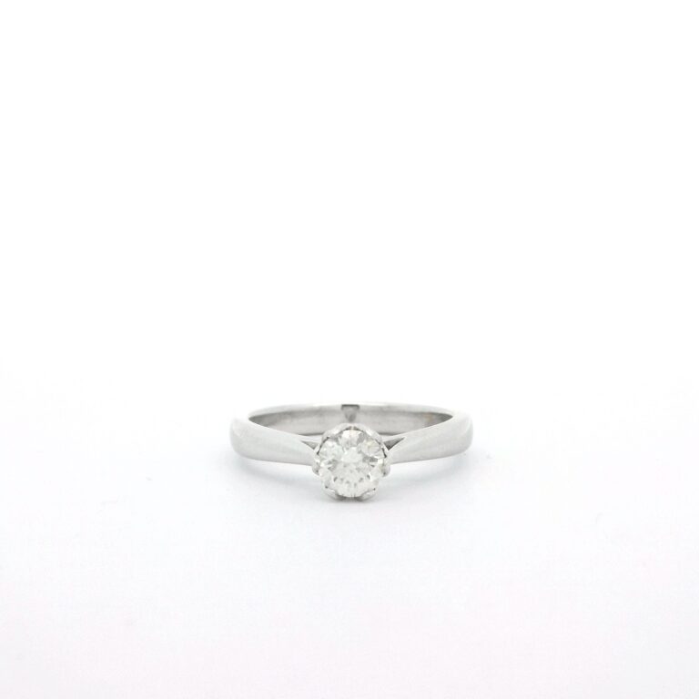 0.50ct I SI Round Solitaire Engagement Ring