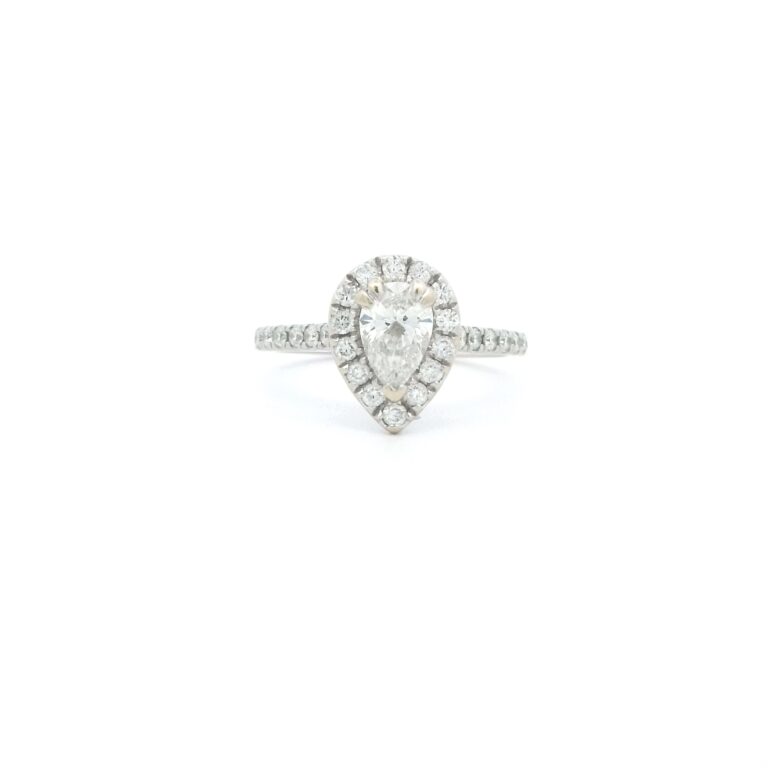DHR2407128 &ndash; 0.50ct F VS Halo Engagement Ring