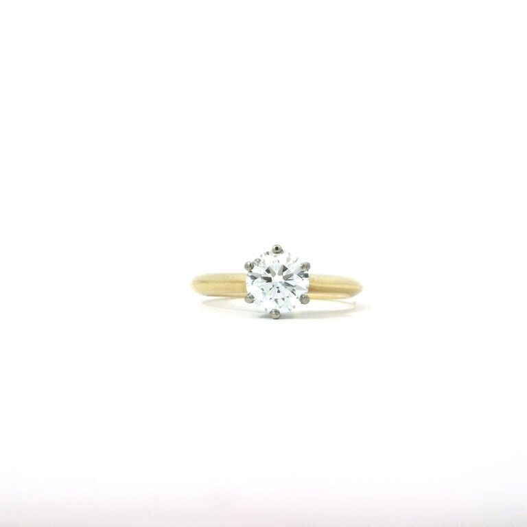 0.85ct F SI2 Solitaire Engagement Ring