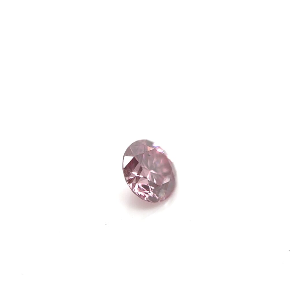 0.22ct 3PP P2 Round Pink Diamond