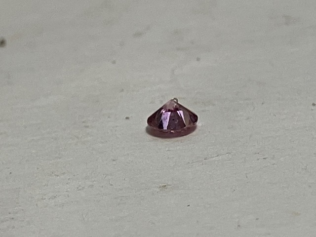 0.21ct 4P SI Round Pink Diamond