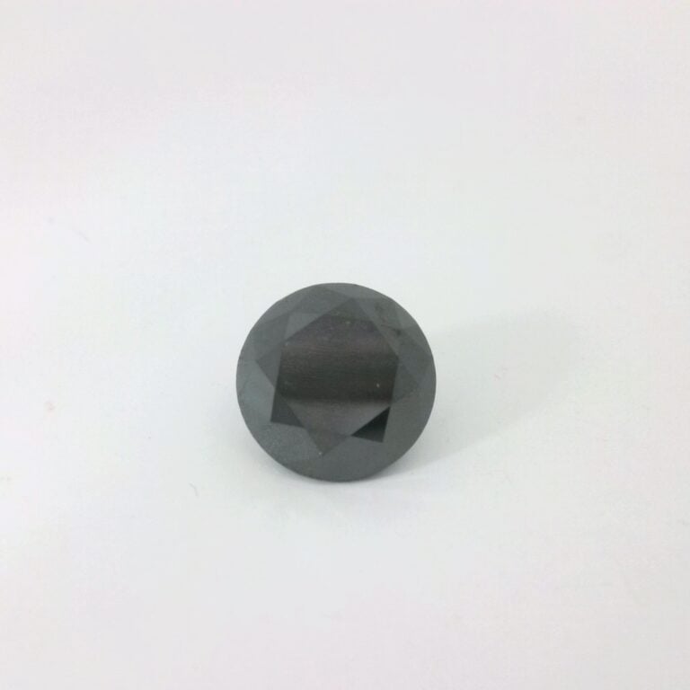 8ct Fancy Round Black Diamond