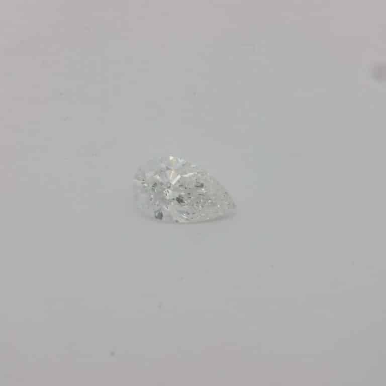 2ct E P1 Pear Shape Diamond