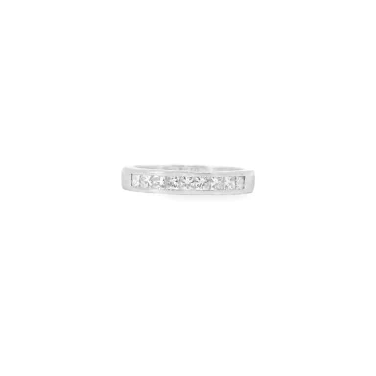 0.45ct Channel Set Diamond Wedding Ring
