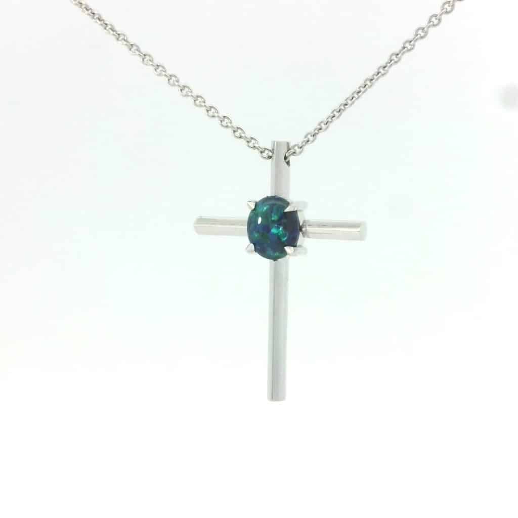 Wee Warra – Serenia – Black Opal Cross