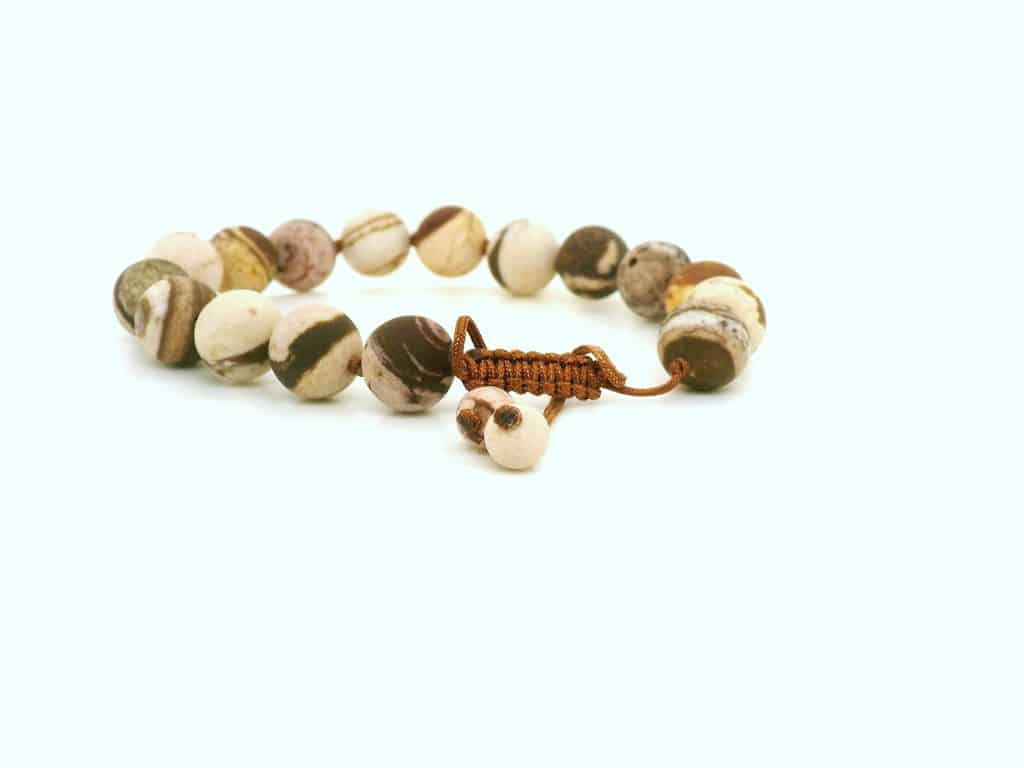 Australian Jasper Beaded Bracelet