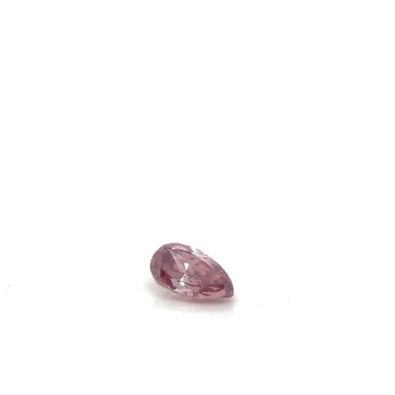 0.54ct VS Pear Deep Pink Diamond