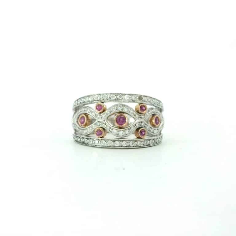 Ruby and Diamond Dress Ring
