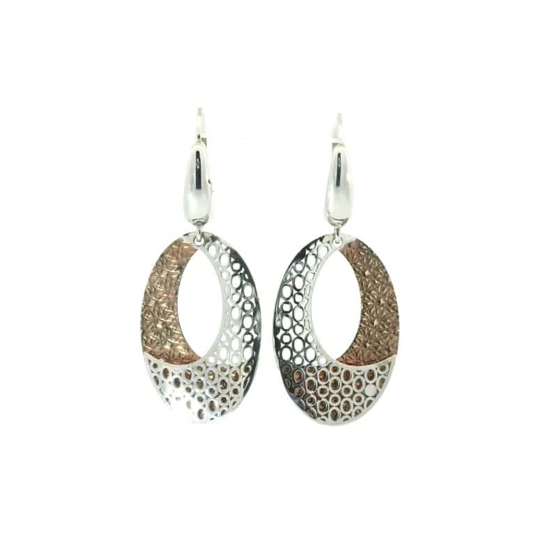 Italian 9ct Gold Teardrop Earrings