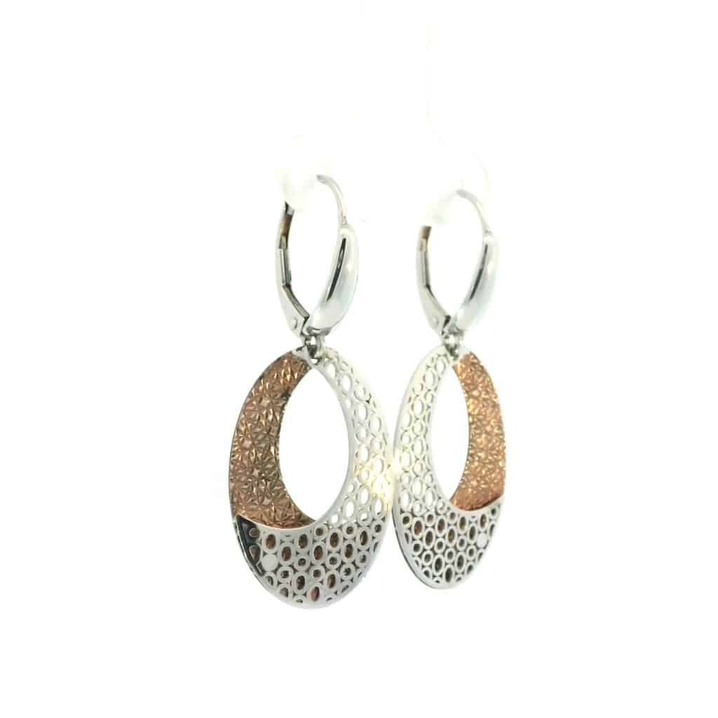 Italian 9ct Gold Teardrop Earrings