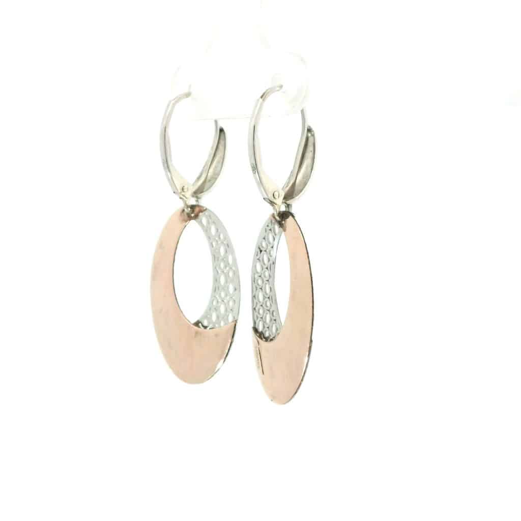 Italian 9ct Gold Teardrop Earrings