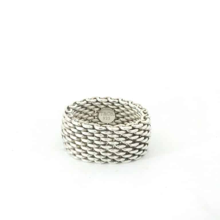 Tiffany and Co. Somerset Mesh Ring