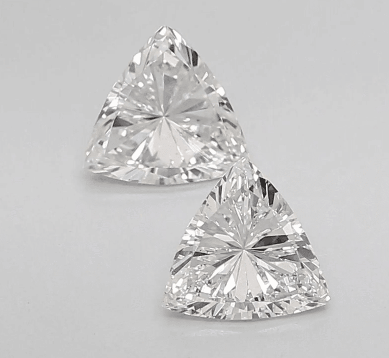 3 x 0.25ct G SI Trilliant Diamonds