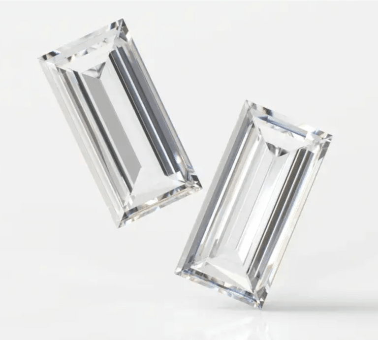 2 = 0.50ct F VS Baguette Lab-Diamonds