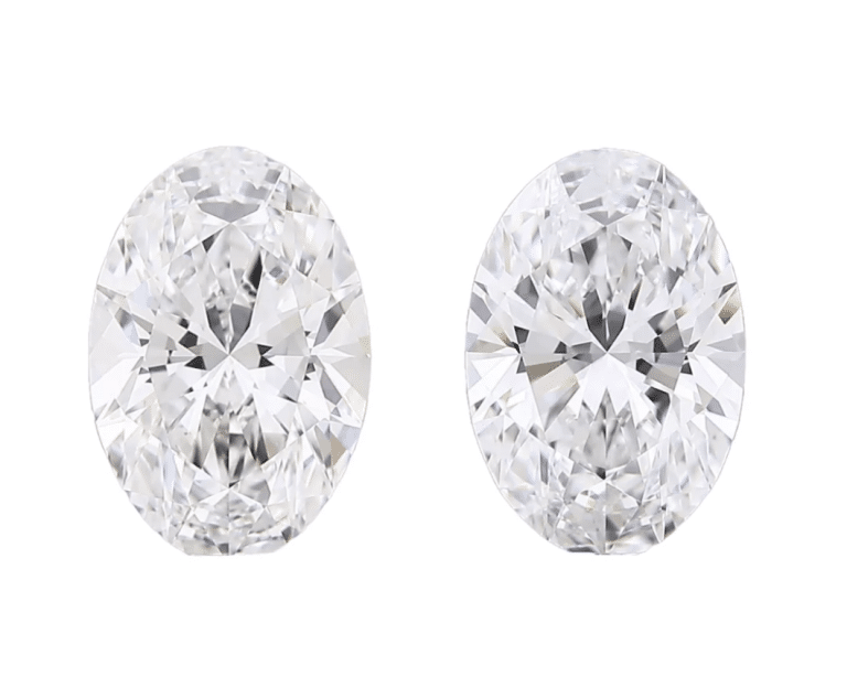 2 = 0.15ct E VS Oval Diamonds