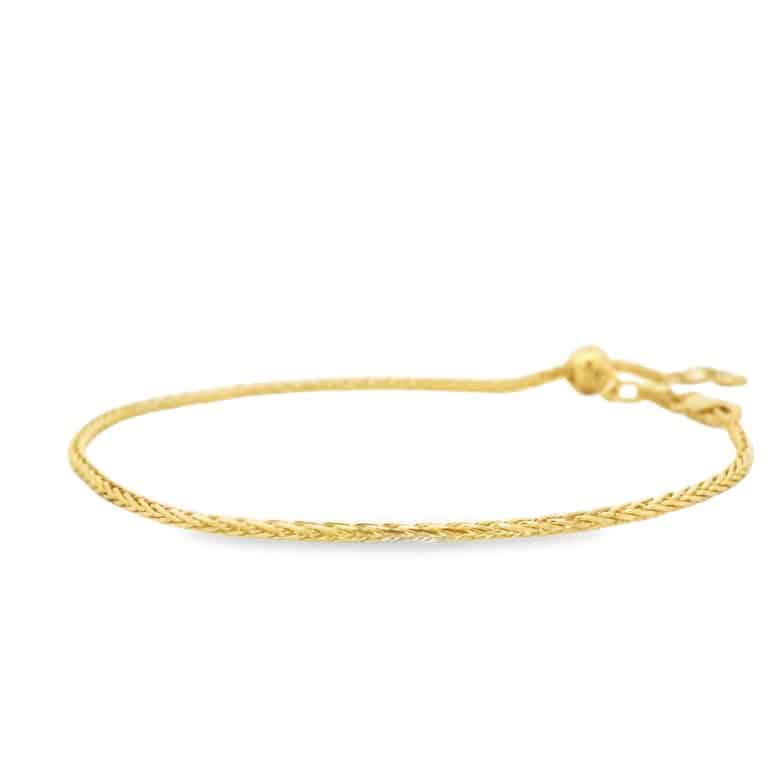 9ct Gold Italian Baby Bracelet