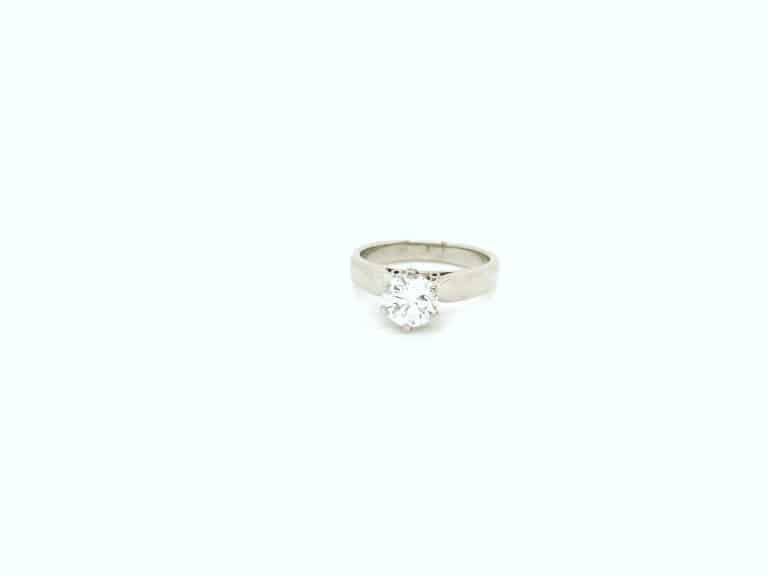 0.96ct Solitaire Diamond Engagement Ring