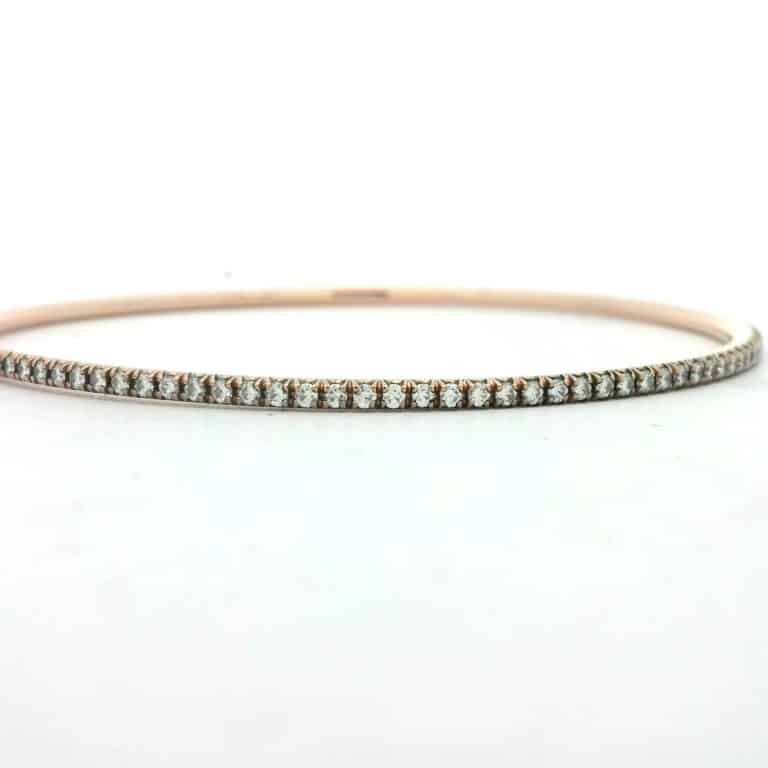 2ct Tiffany and Co. Diamond Bangle