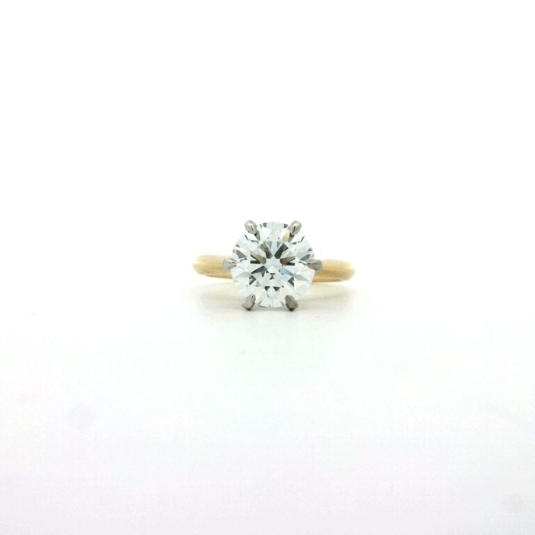 Fern &ndash; 2ct G VS2 Round Diamond Solitaire Engagement Ring