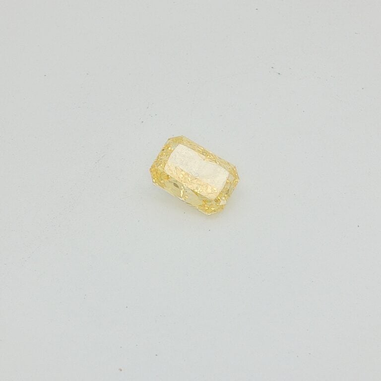3ct Vivid Yellow Radiant Cut Lab-Grown Diamond