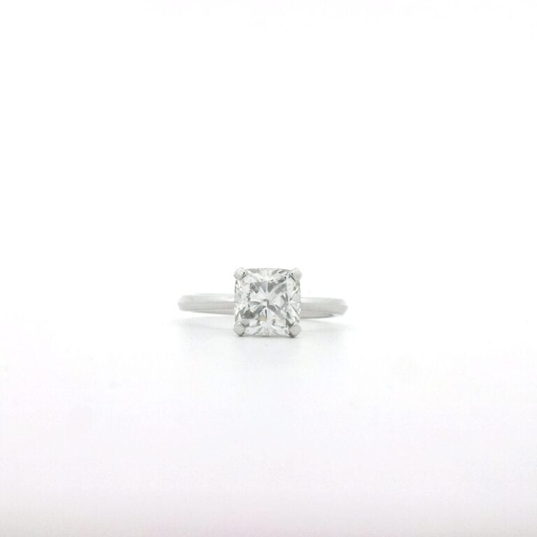 Georgina &ndash; 1.60ct G VS1 Cushion Diamond Soitaire Engagement Ring