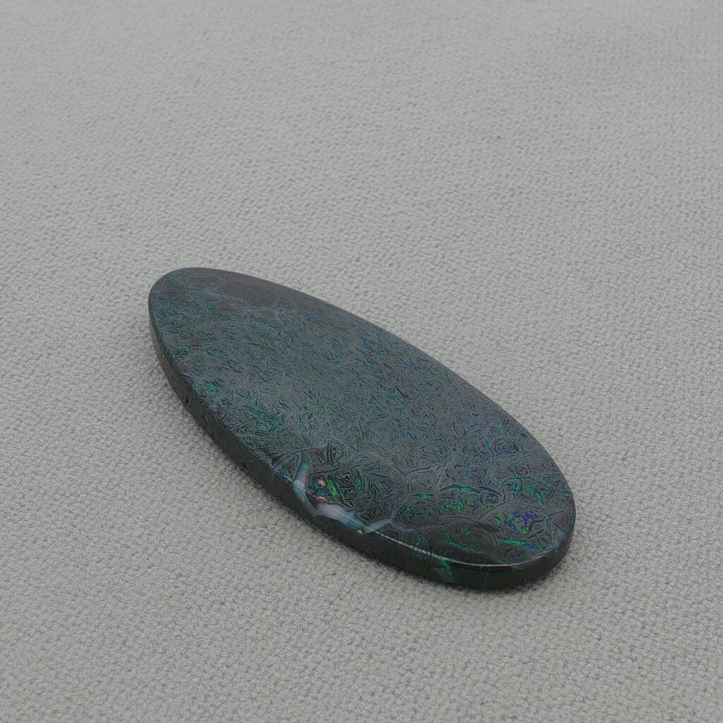 30ct Oval Cabochon Boulder Opal