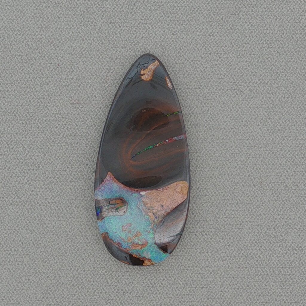 34ct Teardrop Boulder Opal