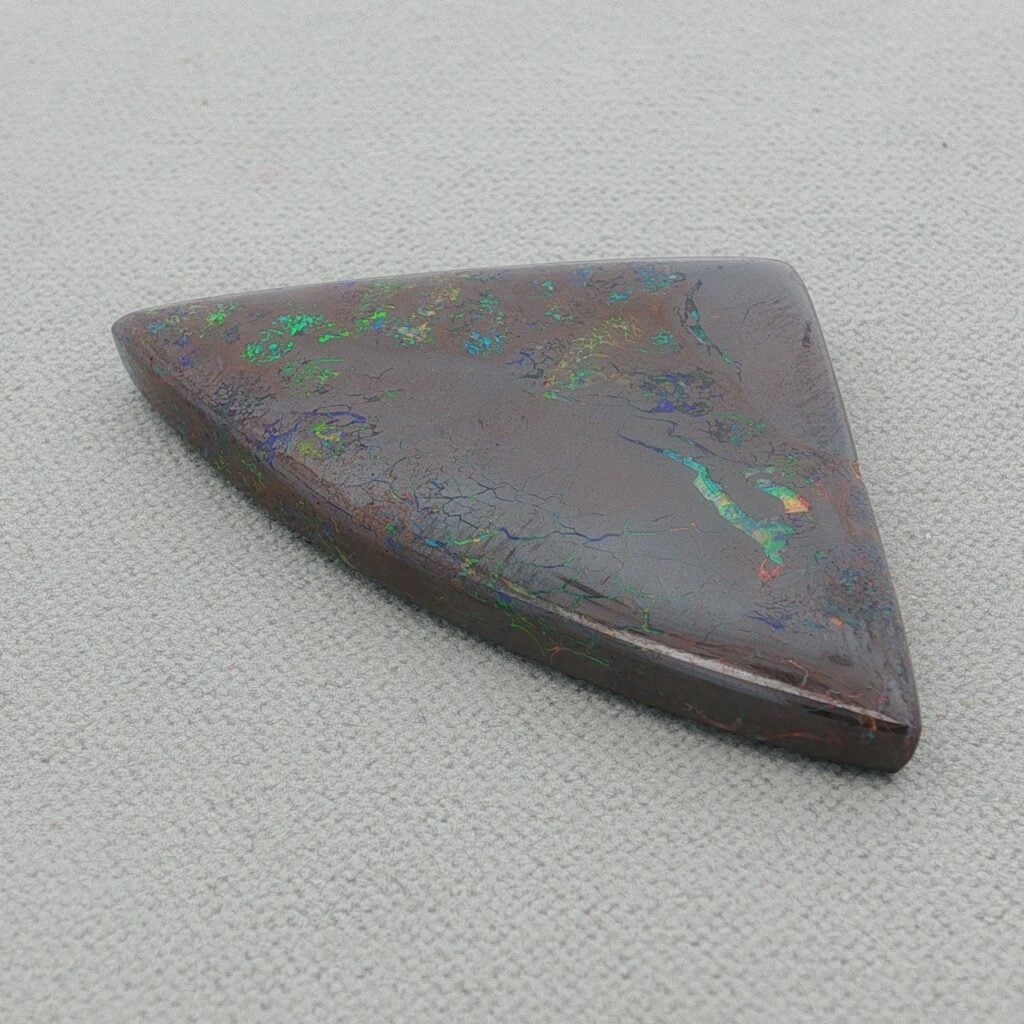40ct Triangular Boulder Opal